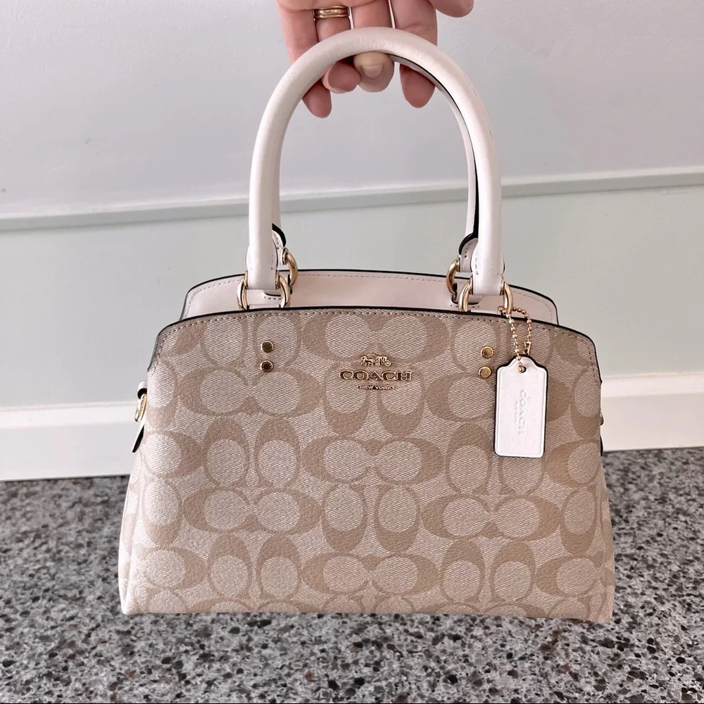 Coach | Bags | New Coach Mini Lillie Carryall In Signature Canvas 